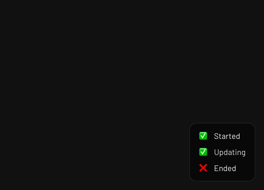 Life Cycle API particle demo