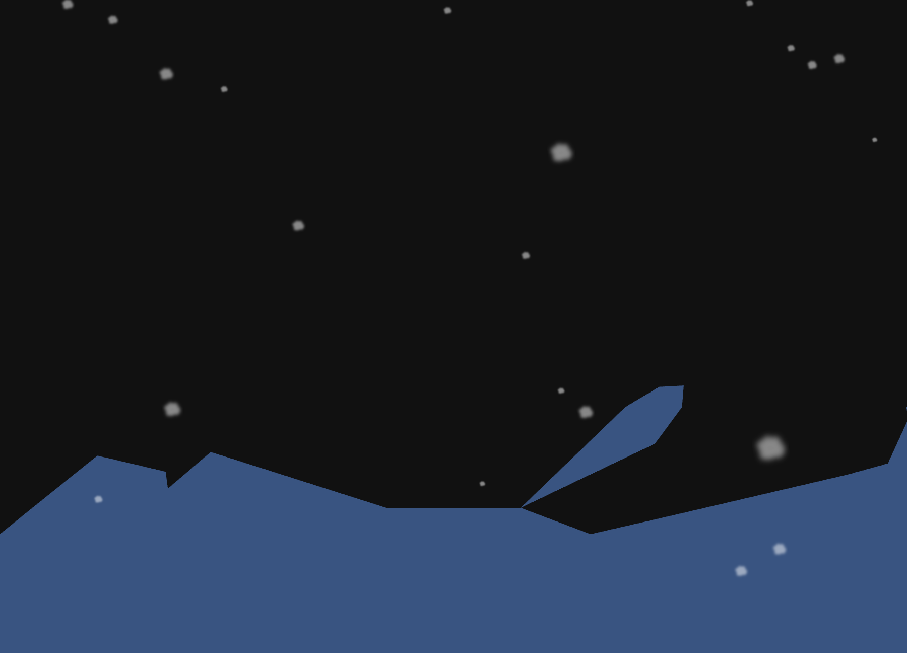 Snow particle demo